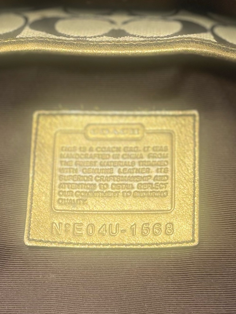 Coach Vintage Special Edition Legacy Canvas & Suede Crossbody RARE - Picture 2 of 16